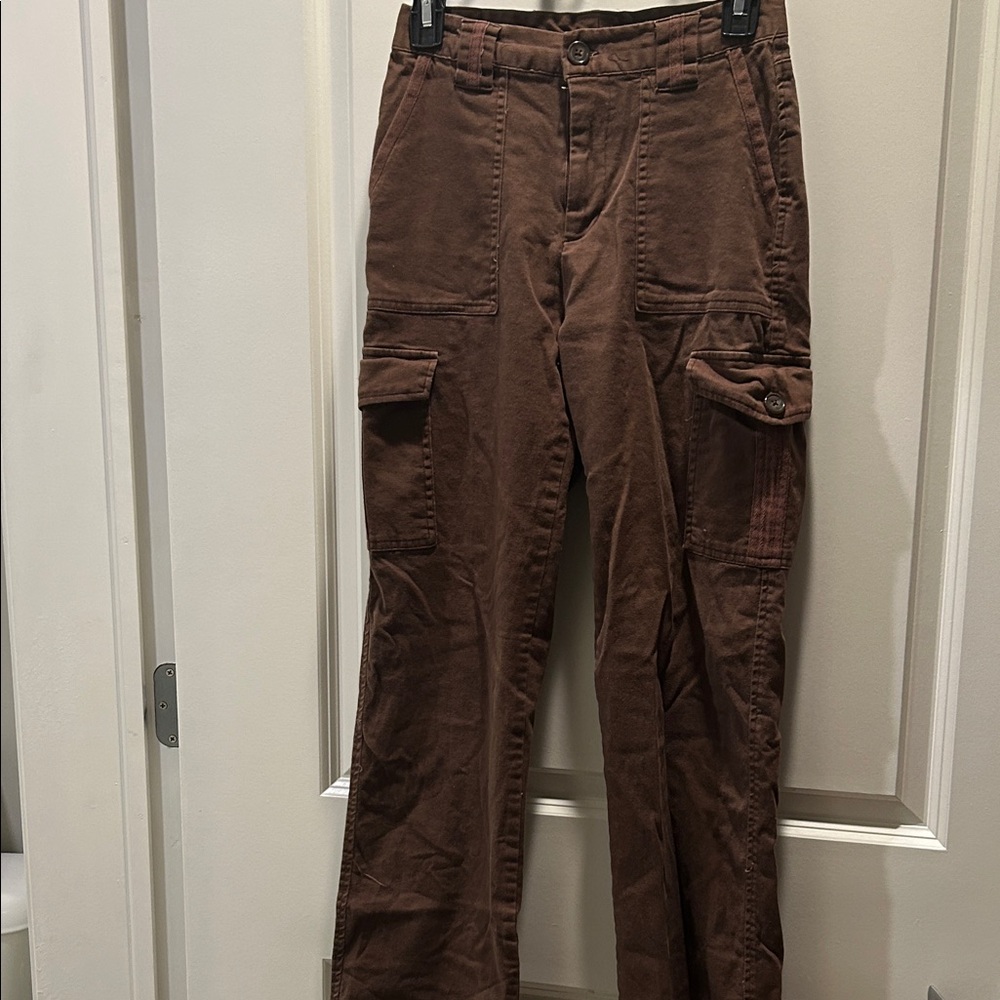 Women’s Brown Cargo Pants